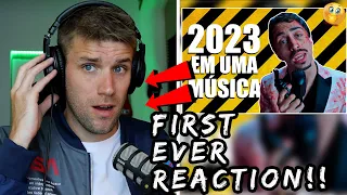 Rapper Reacts to 2023 EM UMA MÚSICA | Inutilismo FOR THE FIRST TIME!!