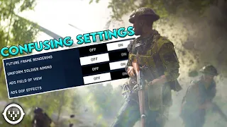 Explaining Confusing Battlefield Settings (Uniform Solider Aiming, ADS FOV & DOF, Opacity, Ect....)