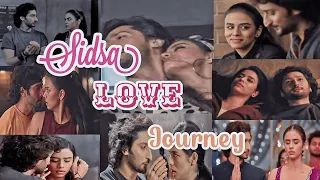 Sidsa Whole Love Journey vm on “Tera Ban Jaunga + Sab Tera || sid ❤️ sajana || Zdmn @kiaraisworld