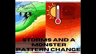 More Stormy Weather and a Major Pattern Change!!!