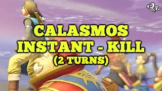 Dragon Quest XI - Calasmos Instant Kill in 2 turns (True Final Boss Fight)