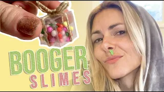 Making "BOOGER" Slimes - The perfect Gift