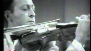 Jascha Heifetz plays Introduction and Rondo Capriccioso by Camille Saint-Saëns (1939 video)