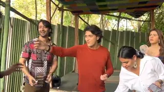 Woh Toh Hai Albelaa on Location Shaheer Sheikh और Hiba ने मनाया Kinshuk Vaidya का birthday