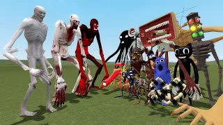 ALL SCP-096 ULTIMATE VS ALL TREVOR HENDERSON In Garry's Mod!