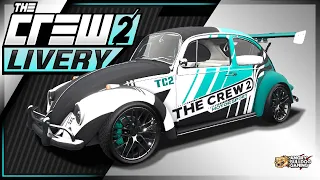 THE CREW 2- LIVERY 24 TUTORIAL │LIVERY CAR WRAPS│Beetle '67 VolksWagen