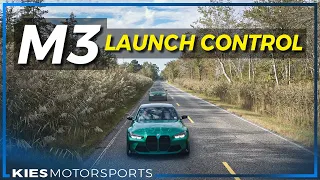 How to use LAUNCH CONTROL in a G80 M3 | G82 M4