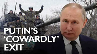 Putin’s ‘cowardly’ exit exposes Russian ‘weakness’ | Uliana Pavlova