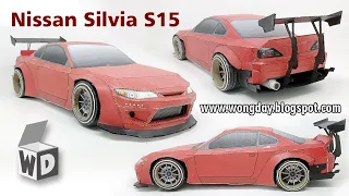 Nissan Silvia S15 Papercraft