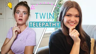 Twin Telepathy TikTok Challenge!
