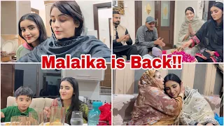 Malaika ki aur Family ki dawat | Malaika ke lia Biryani bnai after 8 months🥹