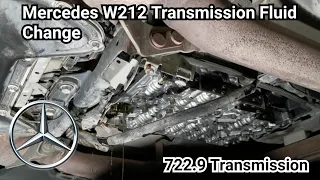 Mercedes W212 Transmission (722.9) Fluid Change