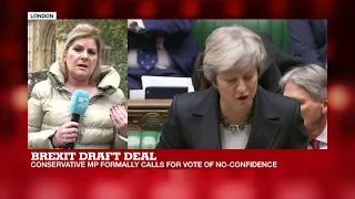 Brexit draft deal: Conservative MP formally calls for vote of no-confidence