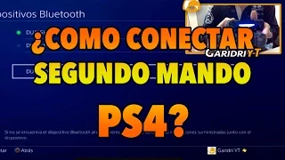 Como conectar configurar un nuevo mando a la PS4