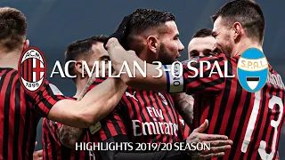 Highlights | AC Milan 3-0 SPAL | Coppa Italia Round of 16