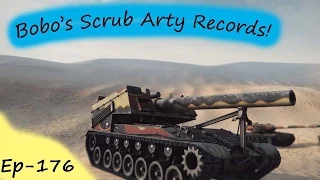 World of Tanks. Bobo's Scrub Artillery records Ep176 - Getting lucky