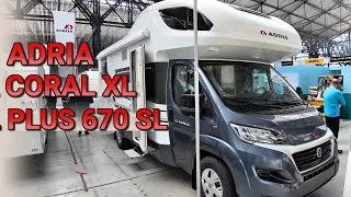 ADRIA CORAL XL PLUS 670 SL / Обзор автодома