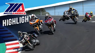 MotoAmerica Mission King of the Baggers Race 2 Highlights at Laguna Seca 2023