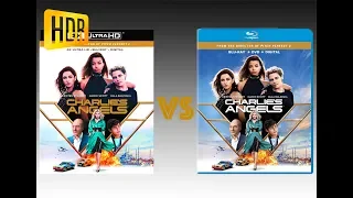 ▶ Comparison of Charlies Angels 4K (2K DI) HDR10 vs Regular Version