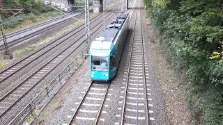 Schienenverkehr im frankfurter Stadtwald 2017