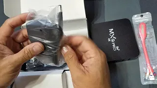 Unboxing Andriod TV Box MXQpro 5G(4k)