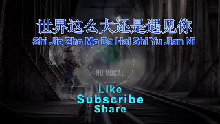 Shi Jie Zhe Me Da Hai Shi Yu Jian Ni ( 世界这么大还是遇见你 ) Female Karaoke Mandarin - No Vocal