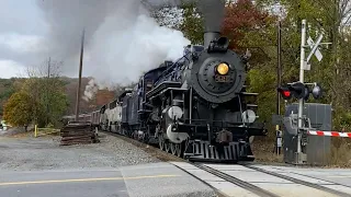 Chasing R&N #425 on the Fall Foliage Steam Excursion 10-23-21