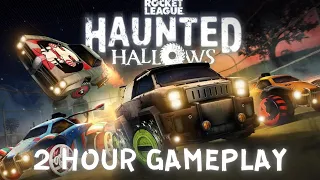 2 hour Haunted Hallows Heatseeker Gameplay | Rocket League 🎃