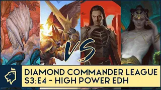 Sliver Legion v Feather v Yawgmoth v Tasigur | High Power EDH in the Diamond Commander League S3:E4