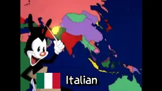 Yakko's World Song ENDLESS Multilanguage (2K SUBS SPECIAL)