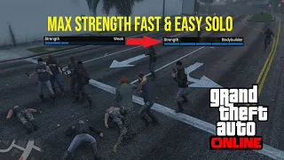 GTA 5 Online - HOW TO MAX STRENGTH FAST 2021 (BEST WAY) / Creator Tutorial