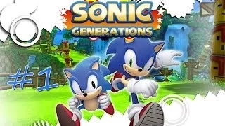 Прохождение Sonic Generations (PC) #1 - Green Hill, Chemical Plant