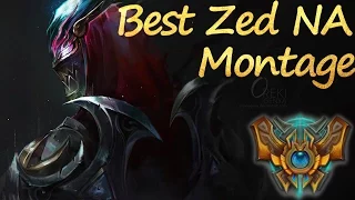 RANK 1 ZED NA | LL Stylish Zed Montage 2017 | League of Legends