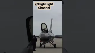 F-16 Fighting Falcon ENGINE START