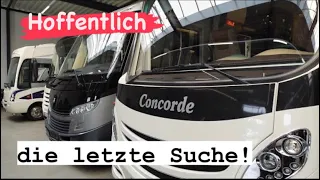 Wir suchen das passende Wohnmobil ...