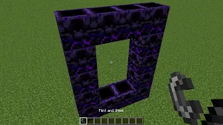 is it possible to create nether portal with respawn anchor?