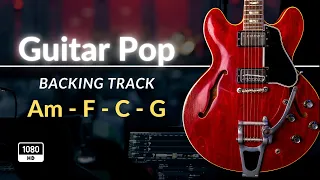 Base Guitarra (Am) Pop para Improvisar I Backing track Guitar I #EuMeCuido