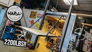 DIY Heavy Duty Shop Lift | I needed something special so I built it by myself...