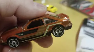 Hot Wheels 92 Mustang Fox body LX Walmart exclusive 50 years anniversary unboxing review