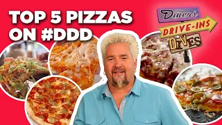 TOP 5 Pizzas in #DDD Video History with Guy Fieri | Diners, Drive-Ins and Dives | Food Network