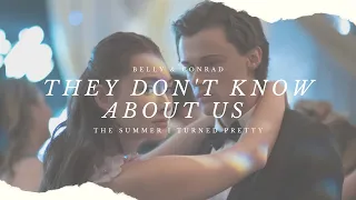 ► Belly & Conrad ♡ They Don't Know About Us | The Summer I Turned Pretty (+SS2)
