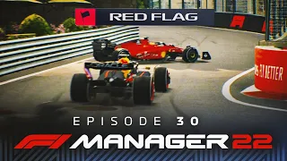 OUR FIRST EVER RED FLAG - F1 Manager 22 Career Part 30: BAKU