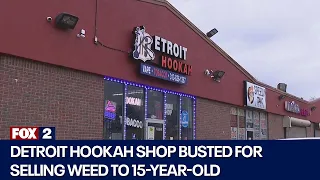 15-year-old sold weed at Detroit hookah shop