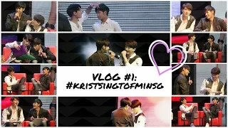 vlog #1 | KRISTSINGTO 1ST FANMEET IN SINGAPORE! ♡