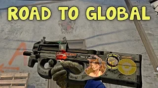 ☆☆✩ P90 Road To Global Inferno Solo Queue 3440x1440 (Global Elite Rank Up) FINAL (No Commentary)