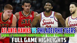 Philadelphia 76ers vs Atlanta Hawks Full GAME 7 Highlights | 2021 NBA Playoffs