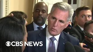 McCarthy pins impending government shutdown on Biden immigration policies