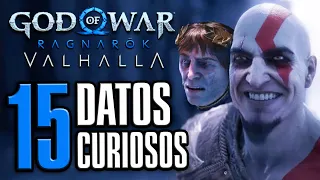 15 CURIOSIDADES de God of War Ragnarok: VALHALLA | Easter Eggs que NO SABÍAS