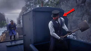 Saving Lenny From Train Engineer (All Outcomes) - RDR2