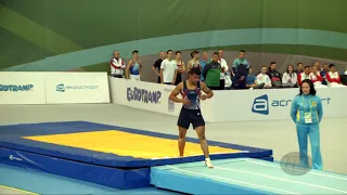 YUSSUPOV Rustam (KAZ) - 2018 Trampoline Worlds, St. Petersburg (RUS) - Qualification Tumbling R1